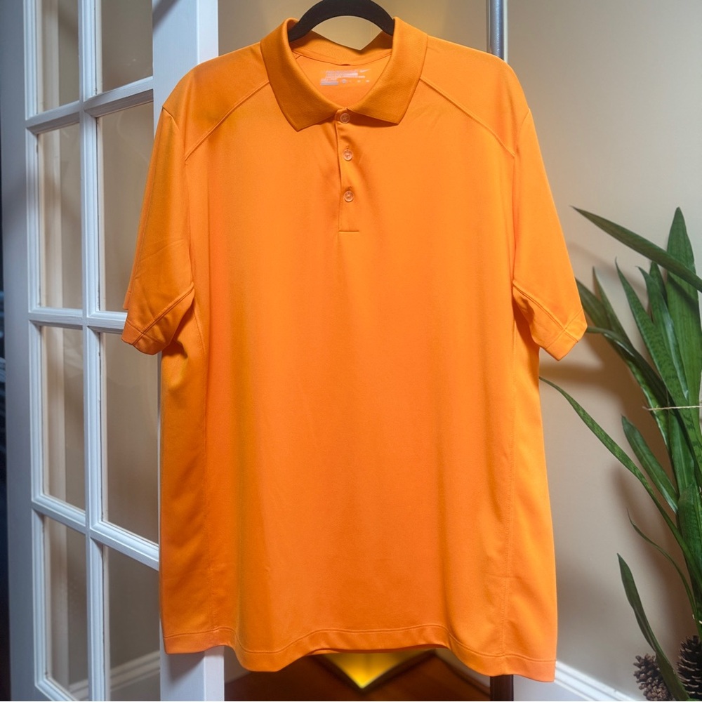 Nike Golf Men's Vibrant Orange Polo Shirt